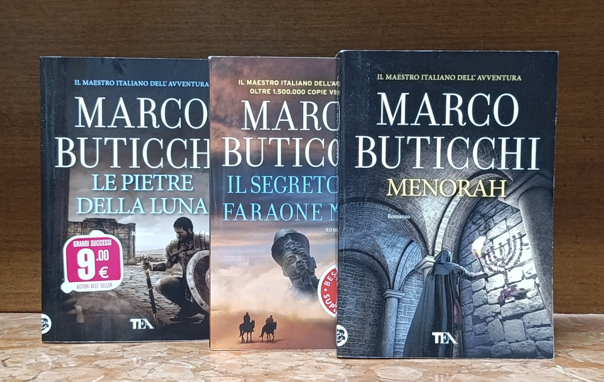 Lotto 3 Libri: Il Segreto del Faraone nero, Menorah, Le …