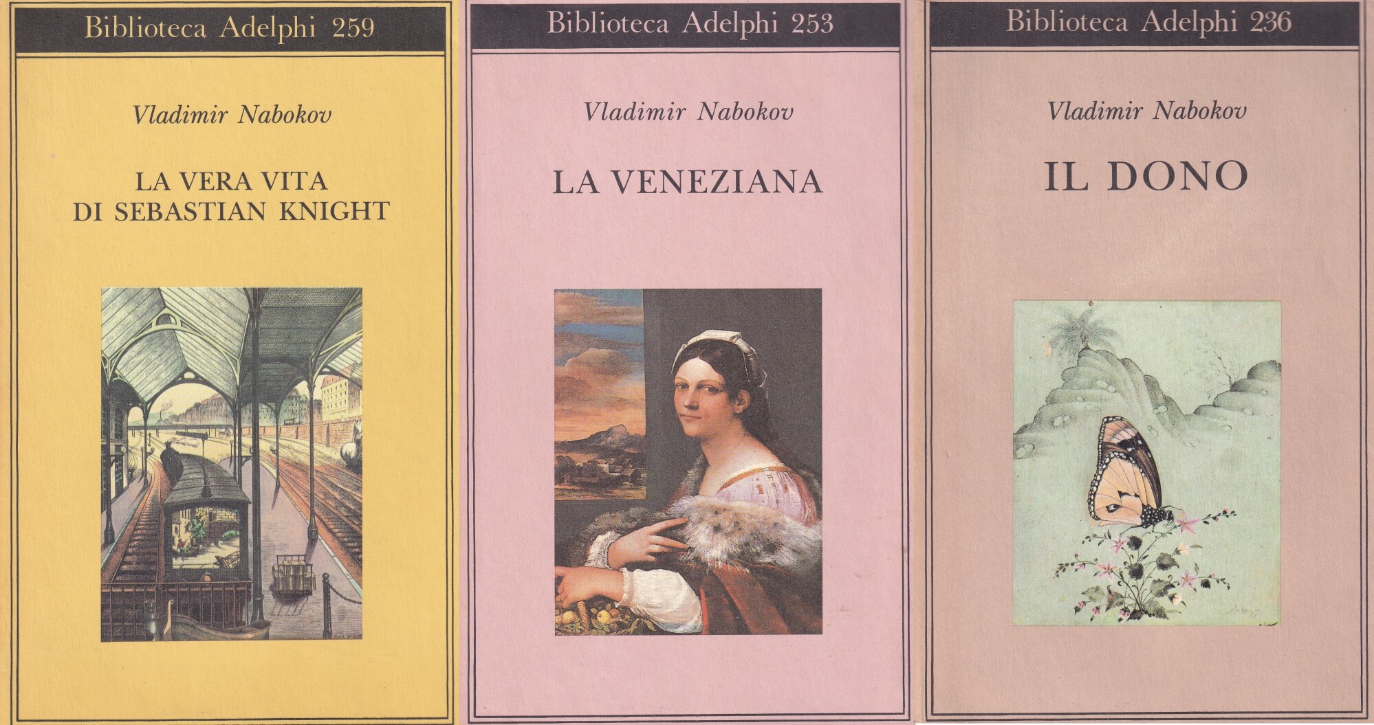 Lotto di 3 libri Adelphi: La vera vita di Sebastian …