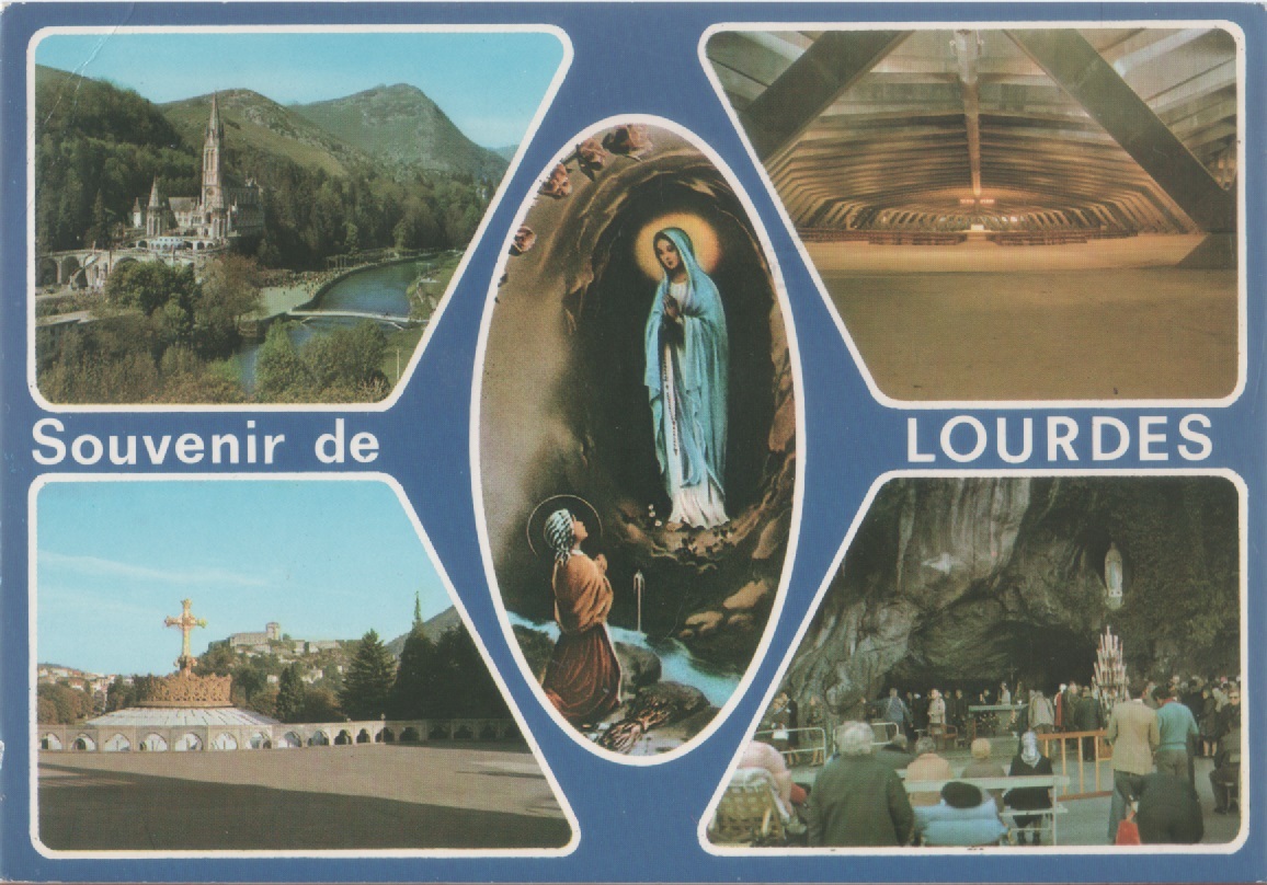 Lourdes. Vedute. Viaggiata 1988