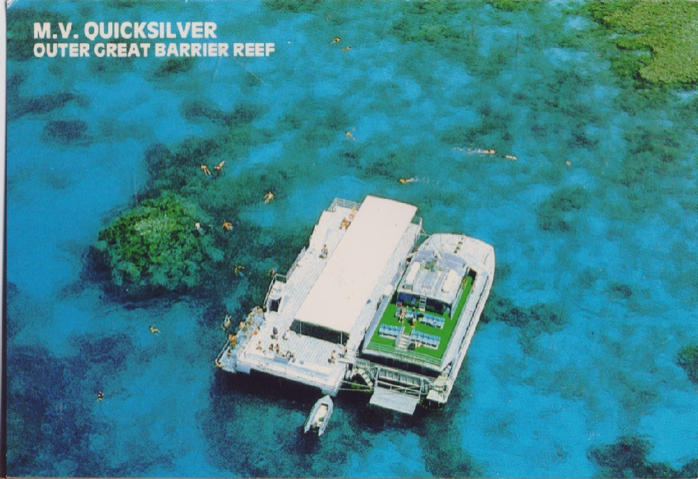 M.V. Quicksilver. Outer Great Barrier Reef (Australia). Non viaggiata