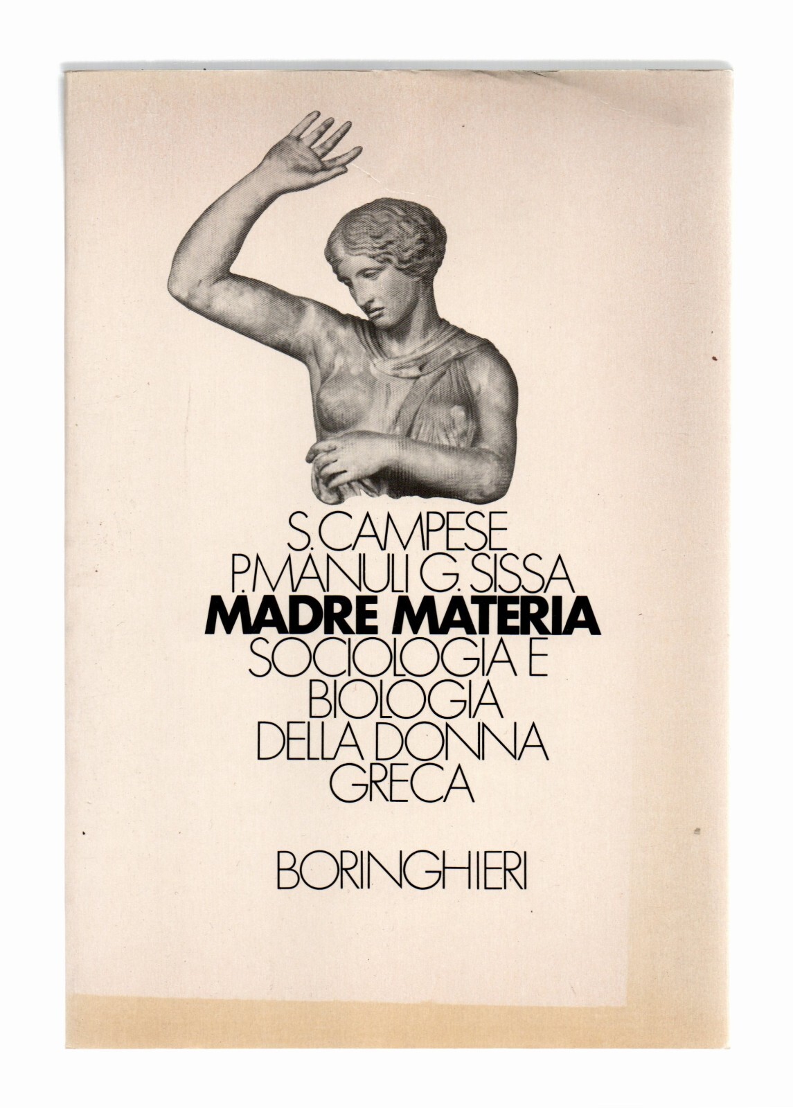 Madre Materia Sociologia Biologia Della Donna Greca