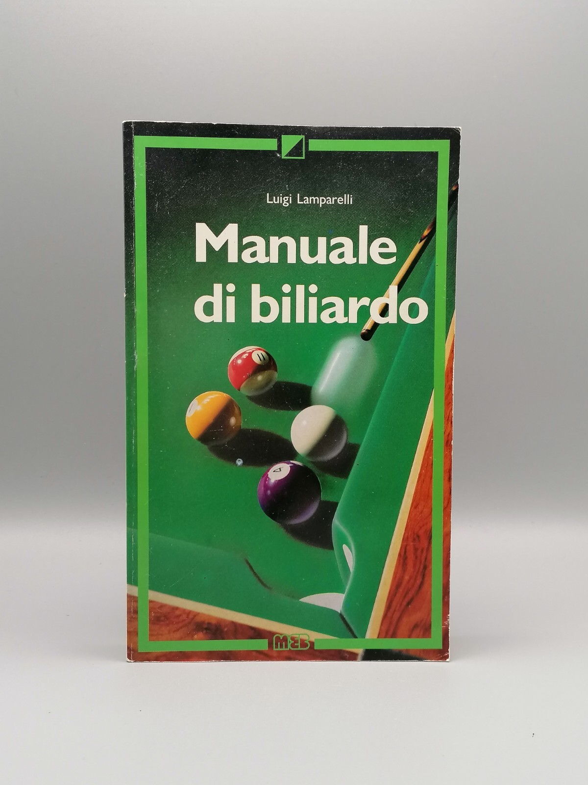 Manuale di Biliardo Libro Luigi Lamparelli 1987 MEB 2^ Edizione …