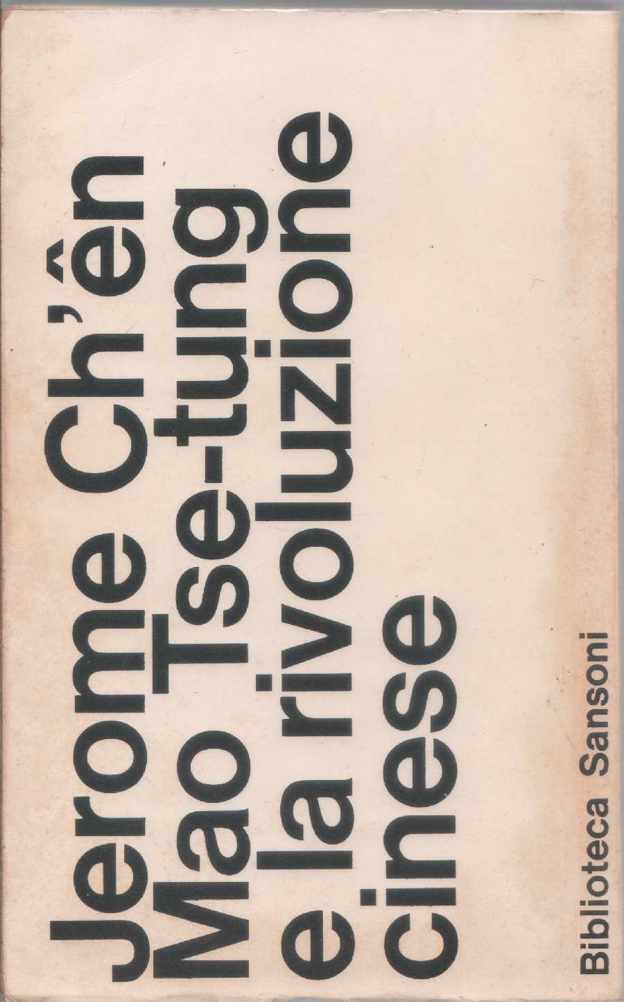 Mao tse - tung e la rivoluzione cinese - Jerome …