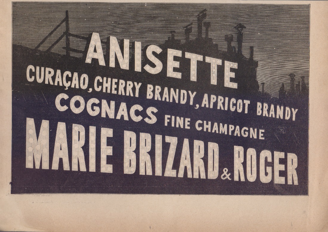 Marie Brizard &amp; Roger. Advertising 1910