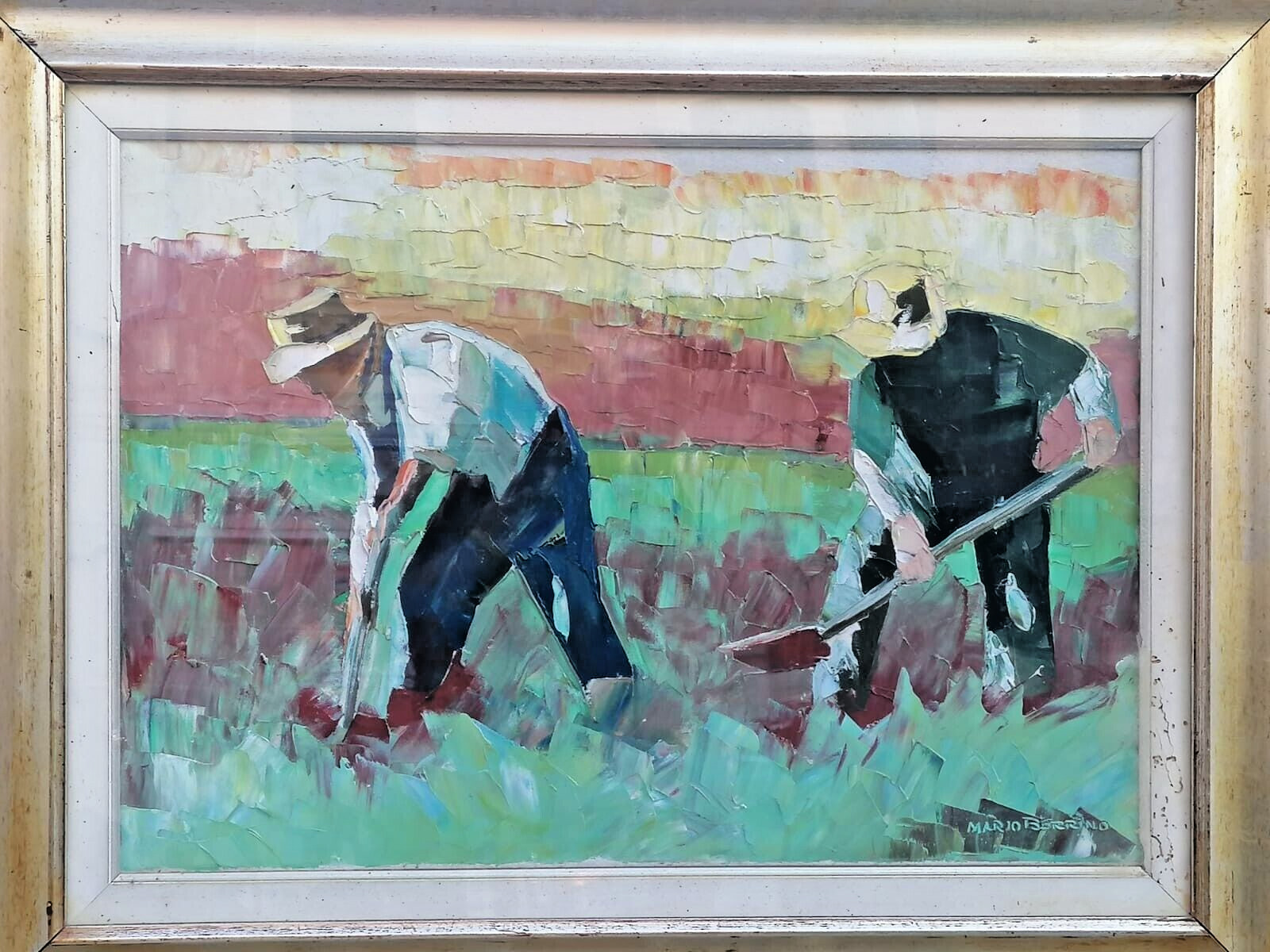 Mario Berrino Pittore di Alassio Quadro Olio Su Tela 50 …