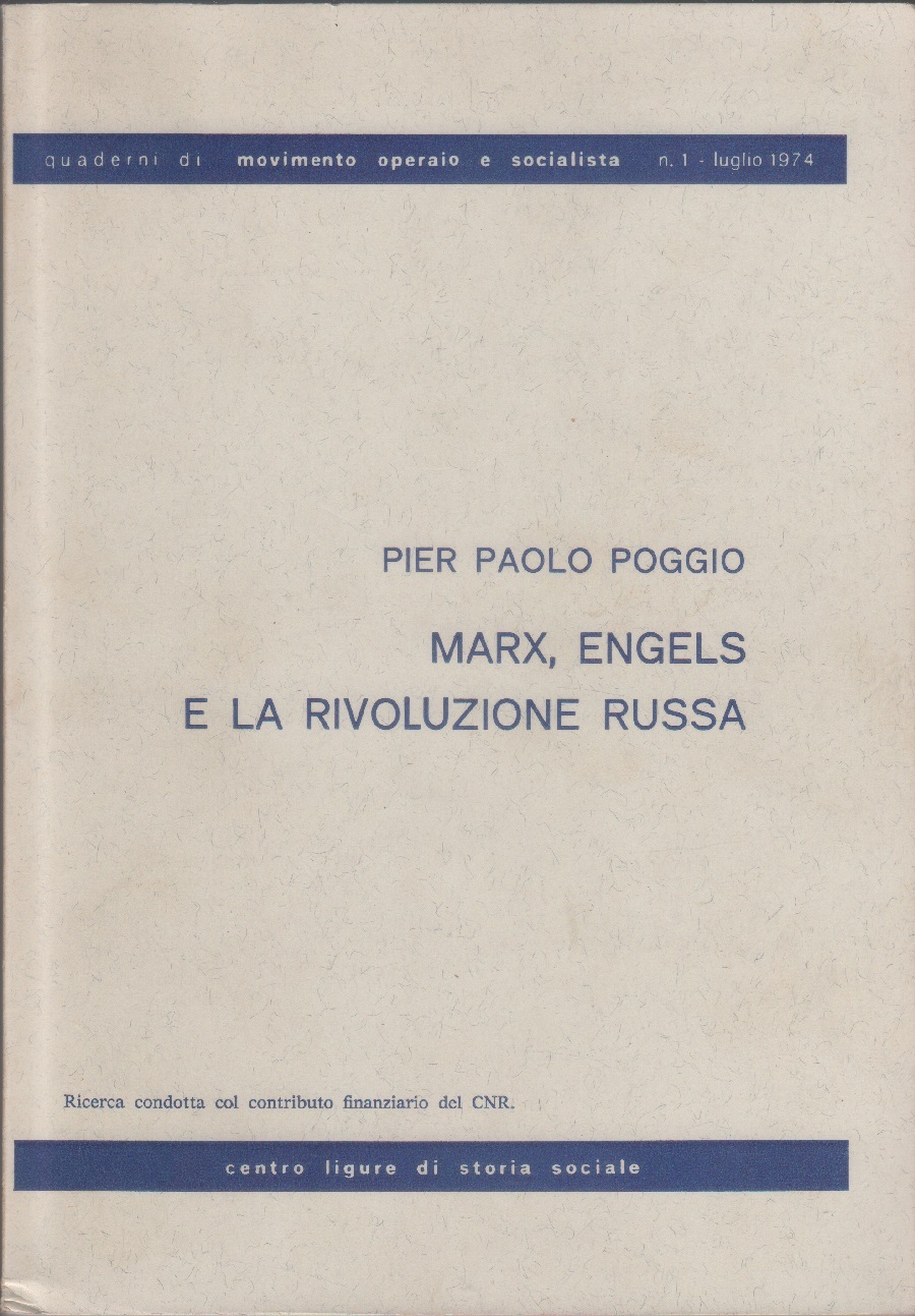 Marx , Engels e la rivoluzione russa - Pier Paolo …
