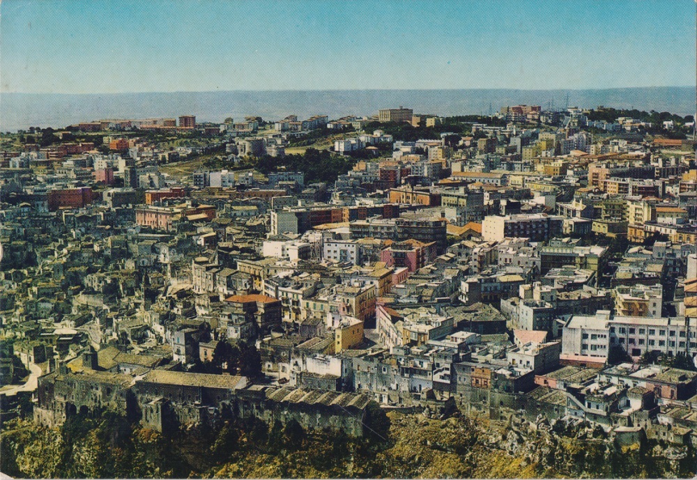Matera. Panorama dall'aereo. Non viaggiata