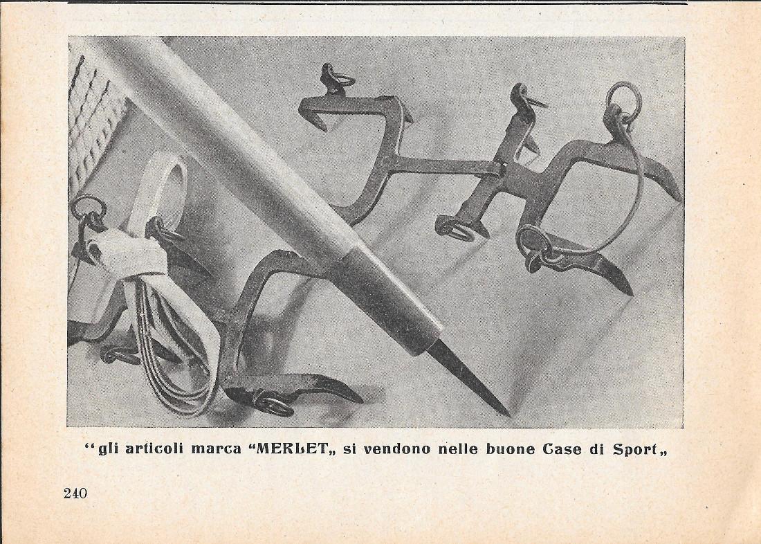 Merlet . Articoli Merlet nelle buone Case di Sport. Advertising …