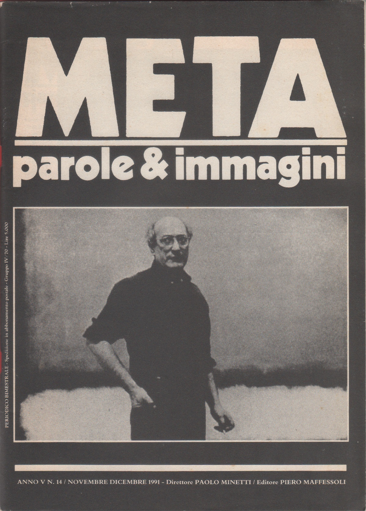 Meta. Parole&amp;Immagini. n. 14, novembre-dicembre 1991