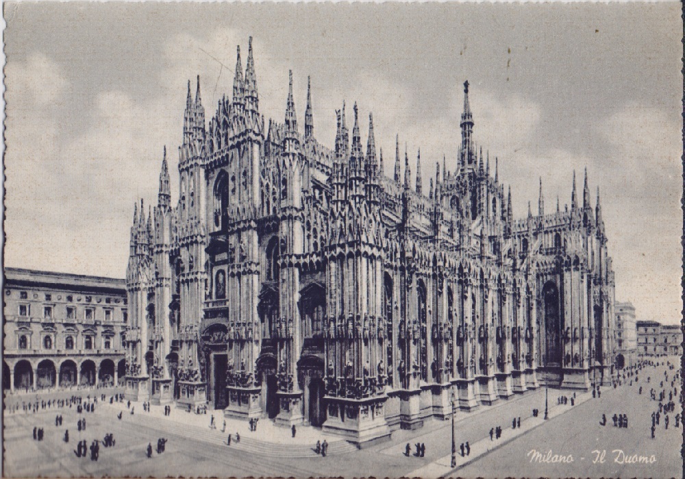 Milano. Duomo. Non viaggiata