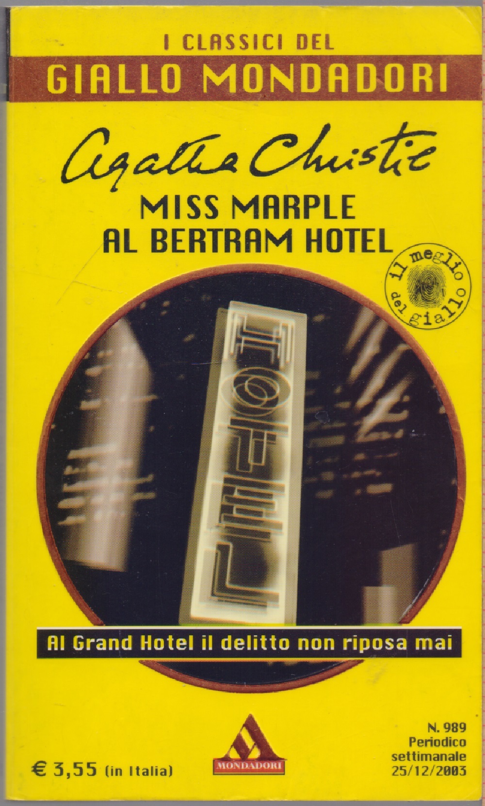 Miss Marple al Betram Hotel - Agatha Christie