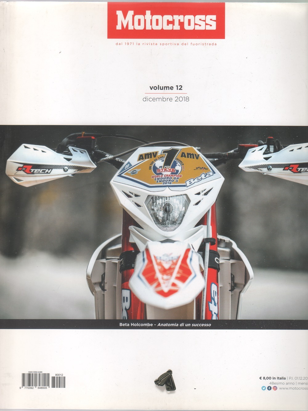 Motocross Magazine. Rivista, n. 12, dicembre 2018