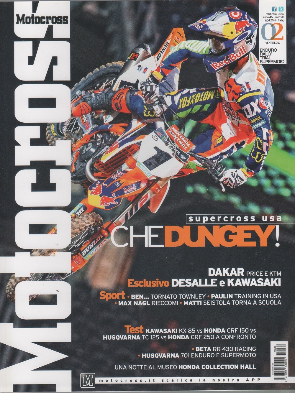 Motocross. Rivista, n. 2, febbraio 2016