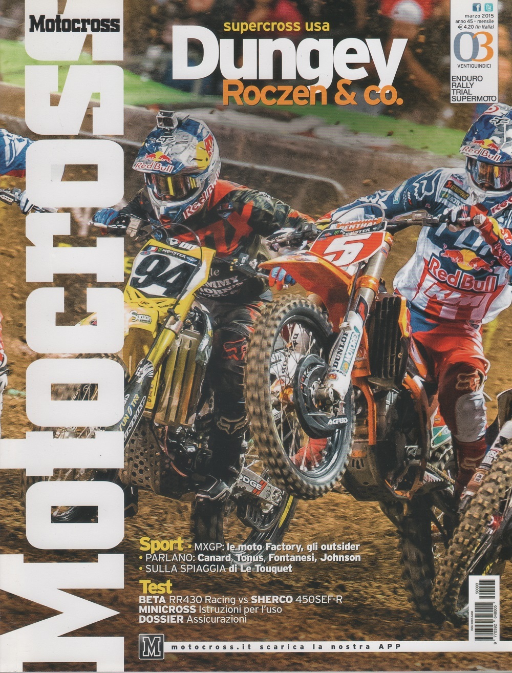 Motocross. Rivista, n. 3, marzo 2015