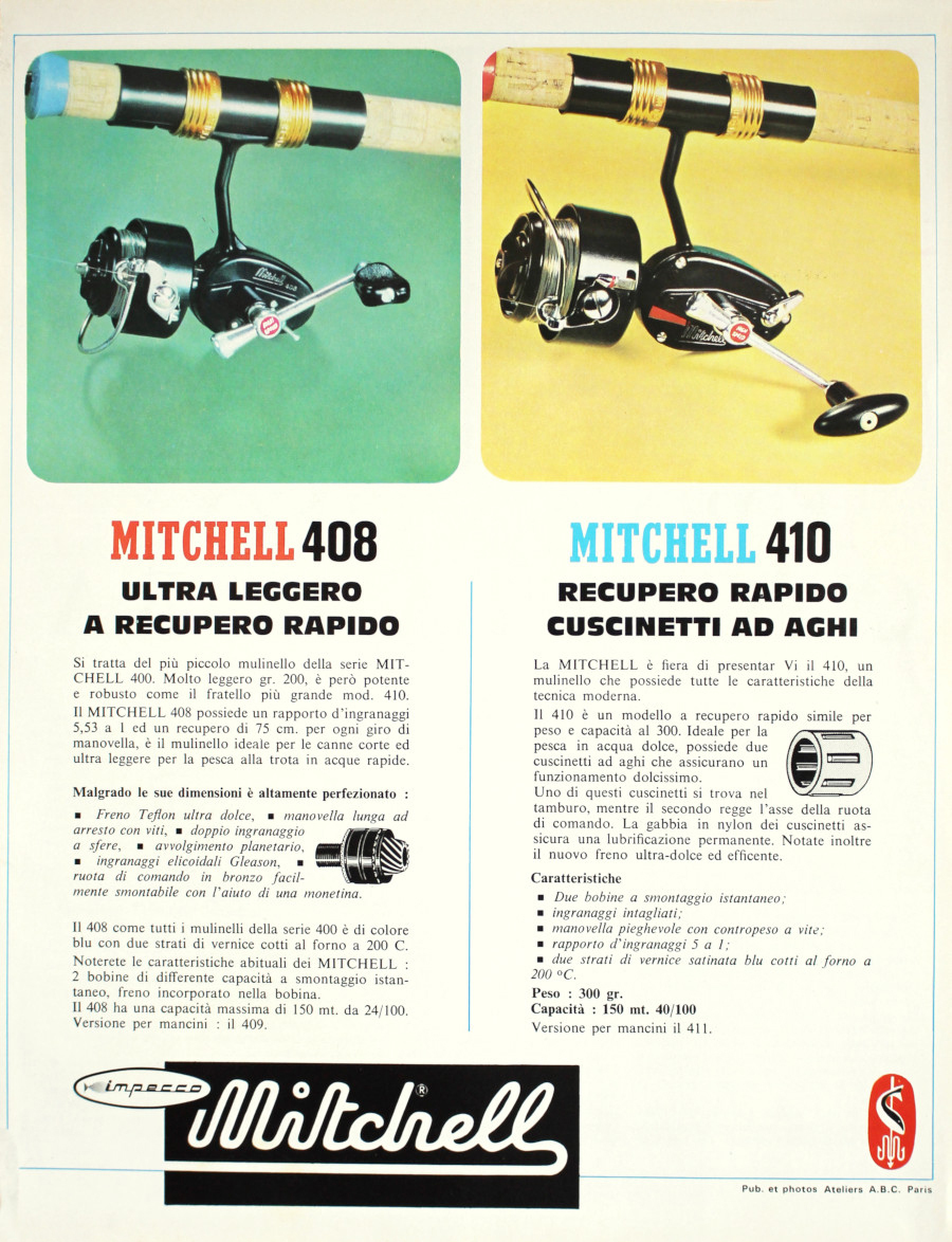 Mulinelli Mitchell. Advertising 1969