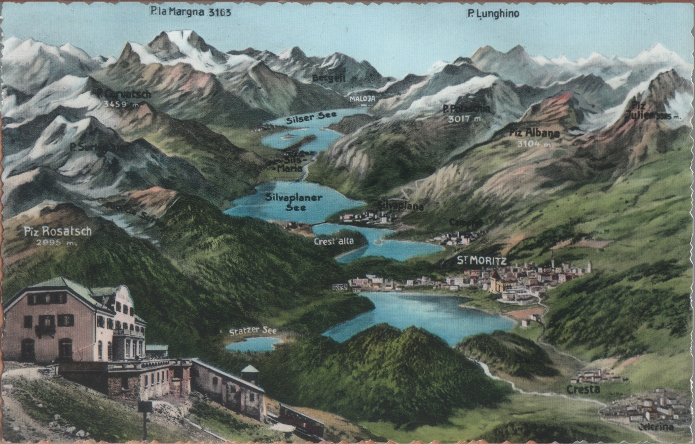Muottas Muragi. Viaggiata 1955