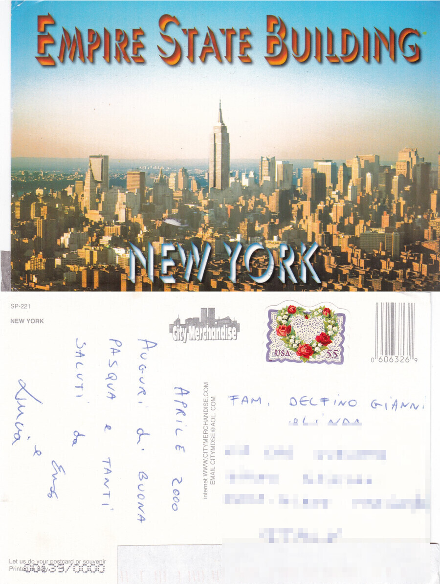 New York. Empire State Building - Viaggiata 2000