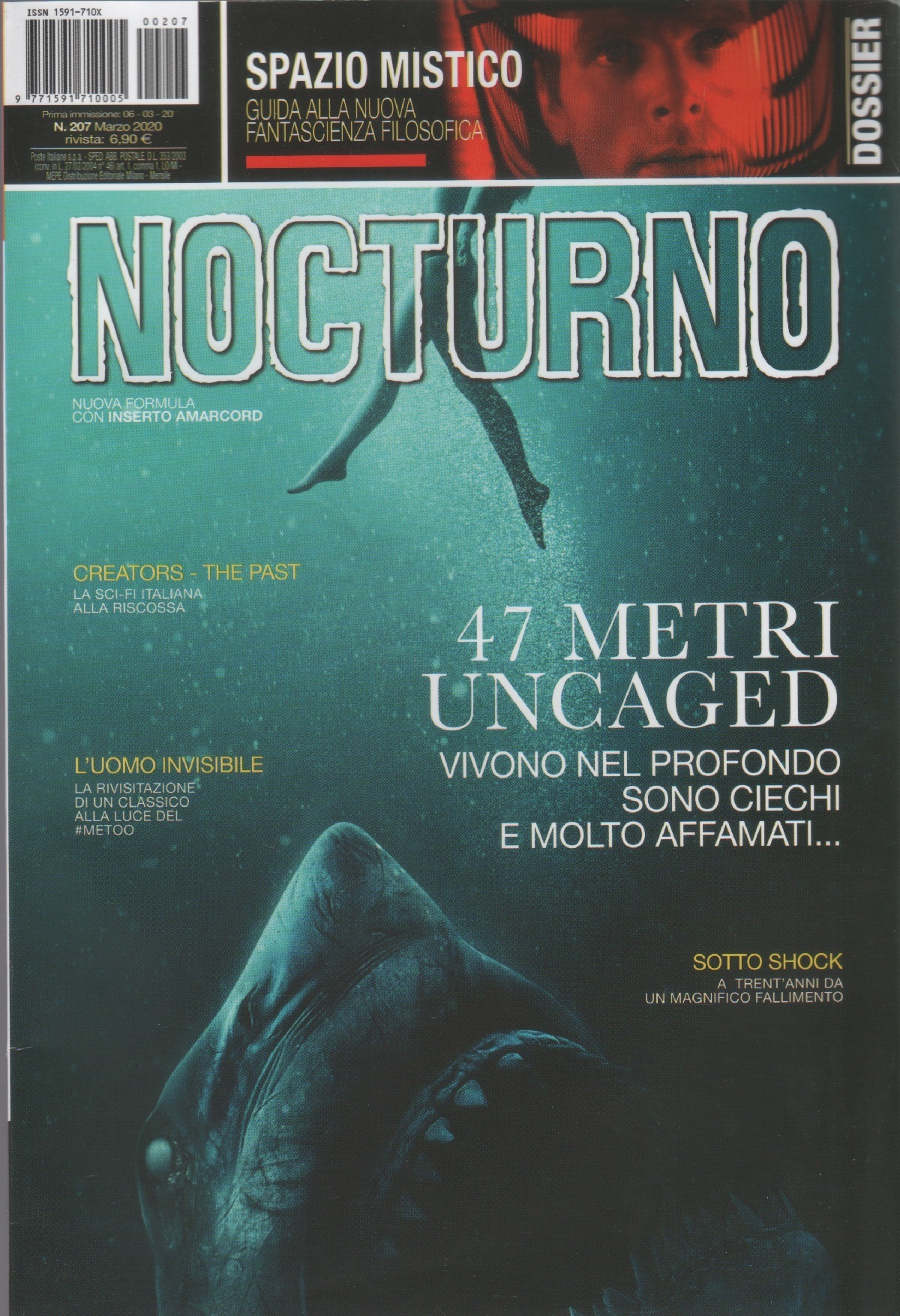 Nocturno Cinema. Rivista. N. 207/2020. Dossier Spazio mistico