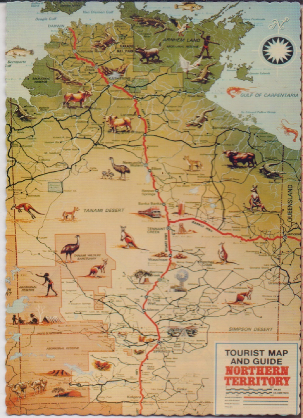 Northern Territory (Australia). Non viaggiata