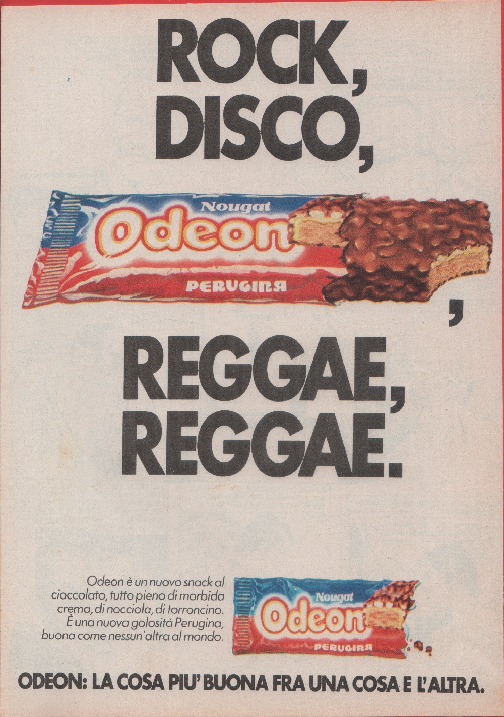 Odeon Perugina. Advertising 1981