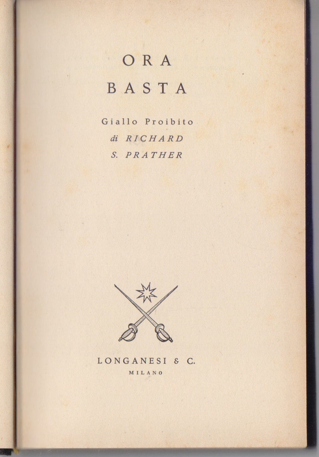 Ora basta - Richard Prather