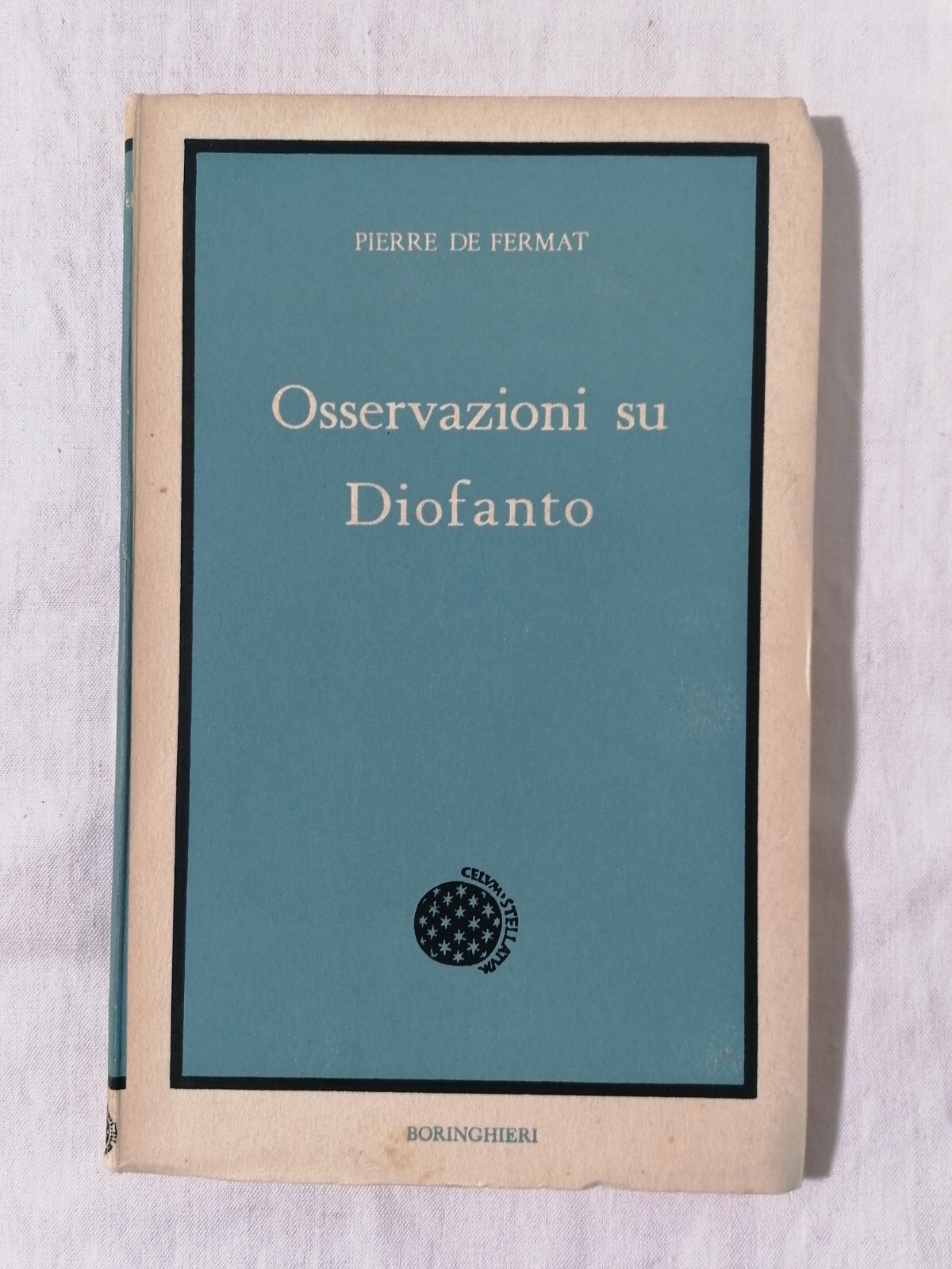 Osservazioni su Diofanto Libro Pierre De Fermat Boringhieri matematica