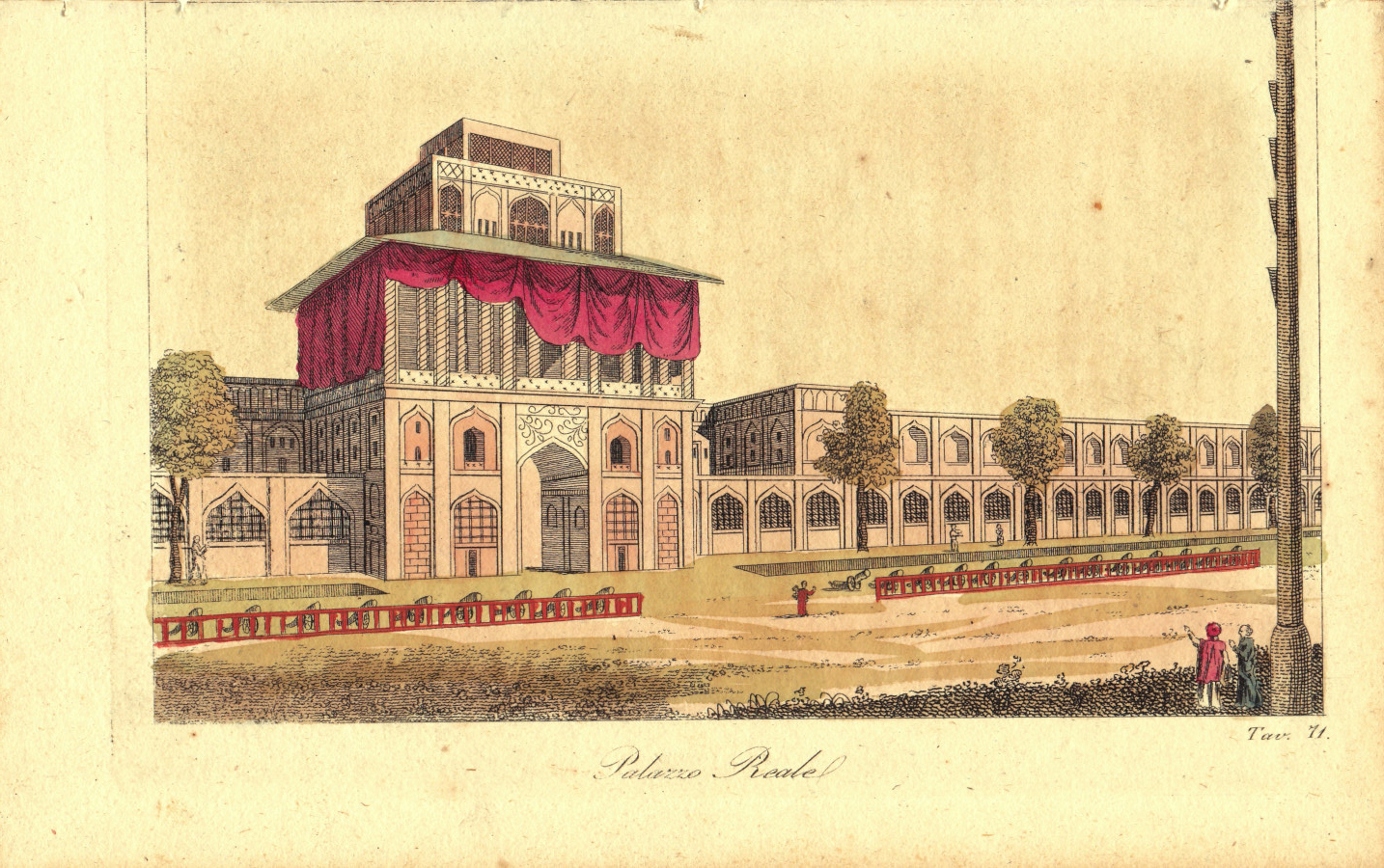 Palazzo Reale. Stampa 1826