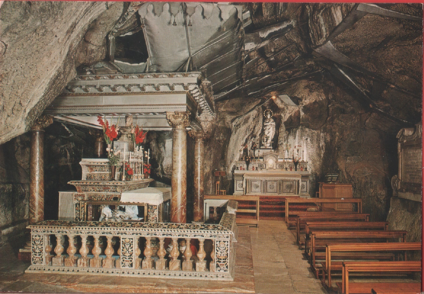 Palermo. Monte Pellegrino. Interno Santuario. Non viaggiata