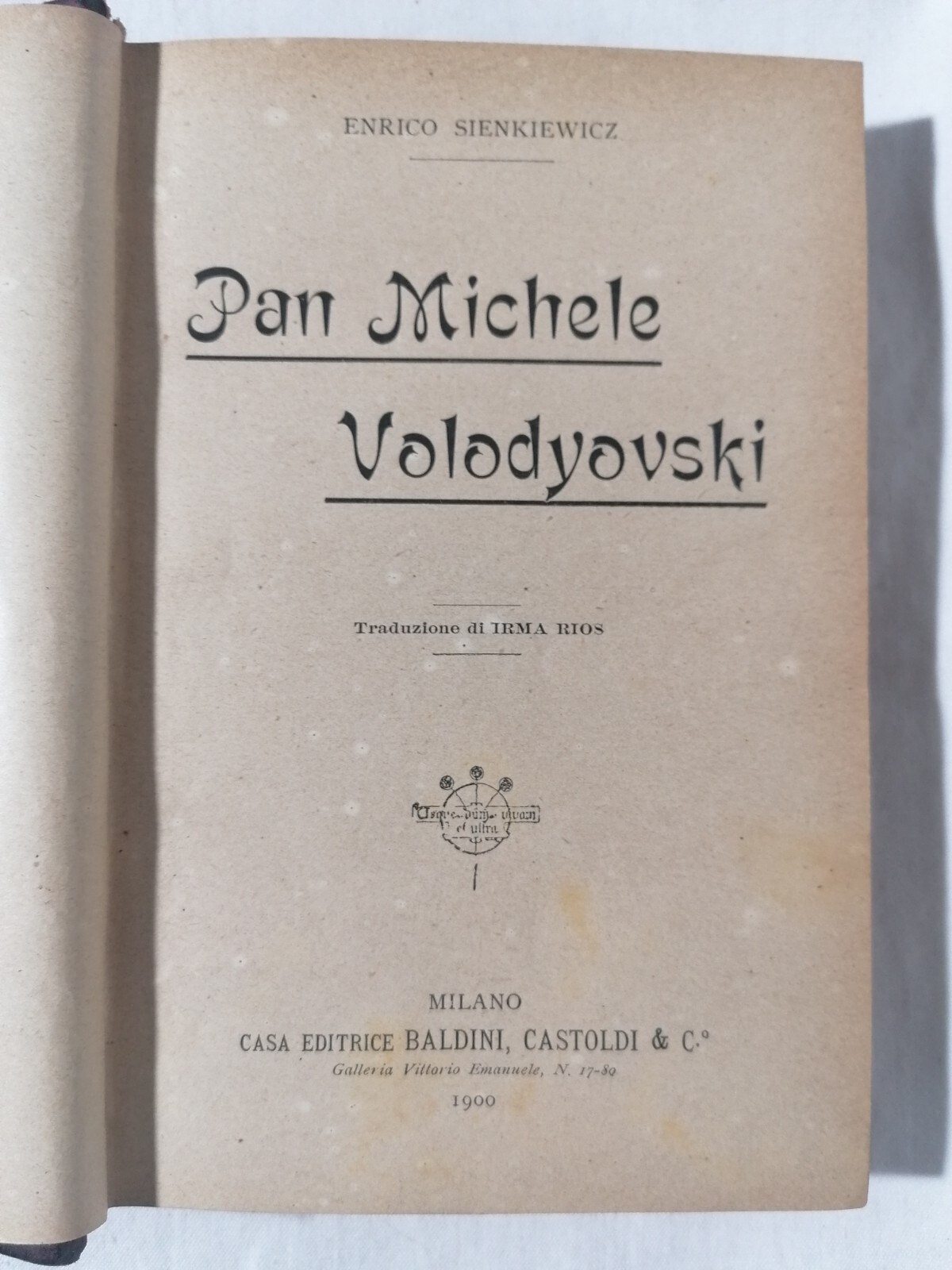 Pan Michele Volodyovski