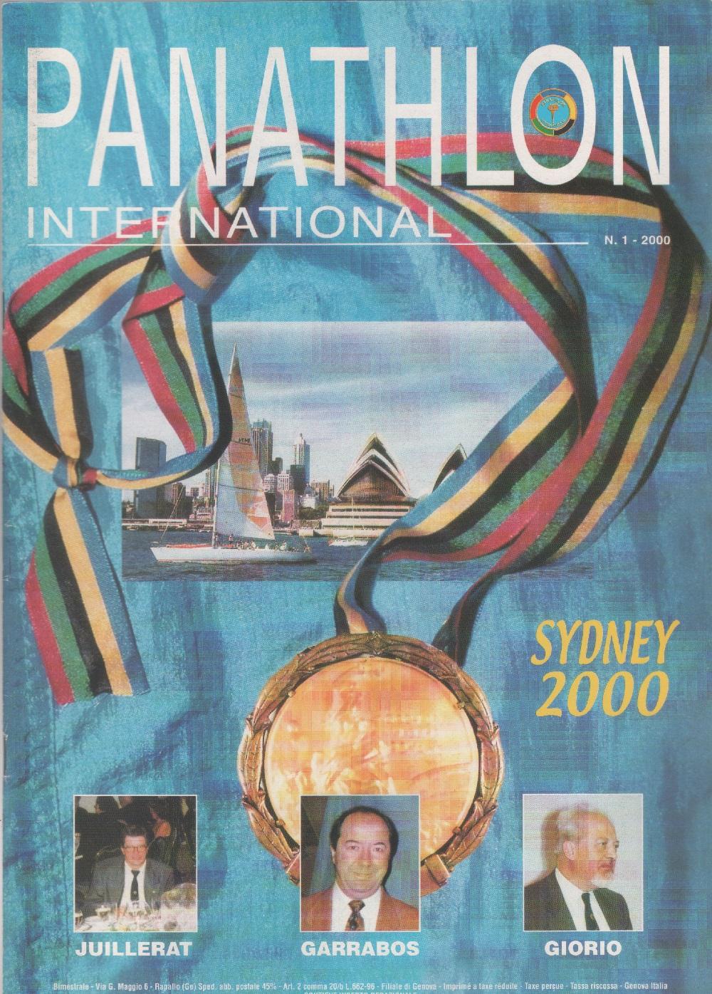Panathlon International. 2000. n 1. Sydney 2000