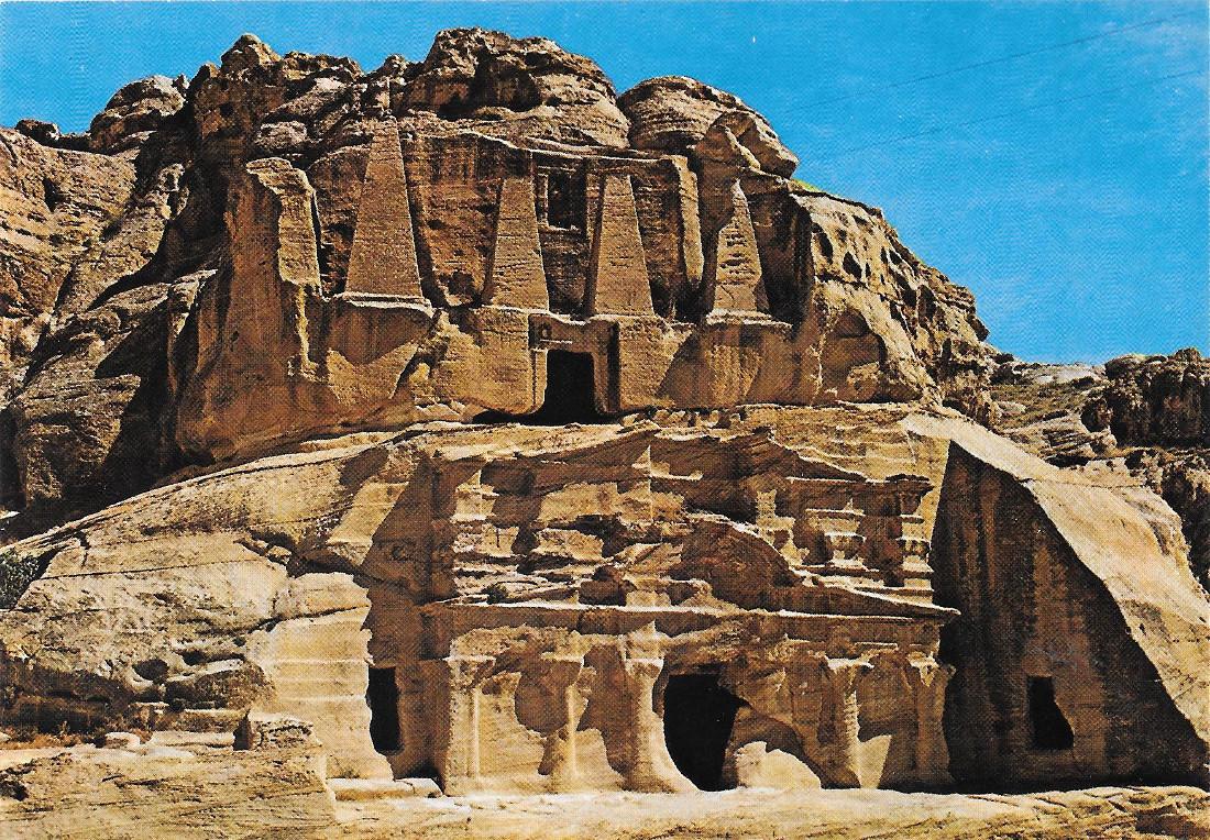 Petra. Obilisks Tomb. Non viaggiata