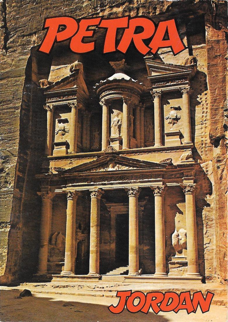 Petra. The Treasury (Al Khazneh) . Non viaggiata