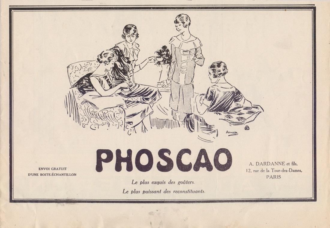 Phoscao. Advertising 1926
