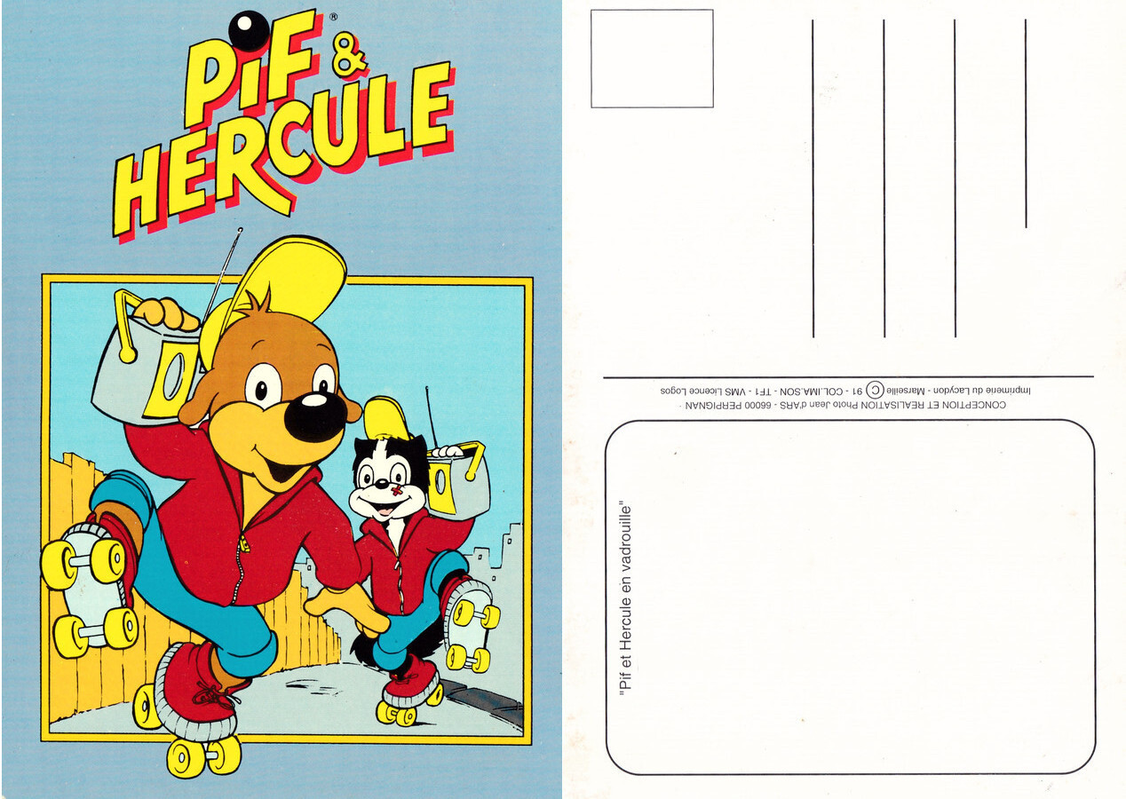 Pif &amp; Hercule. Non viaggiata