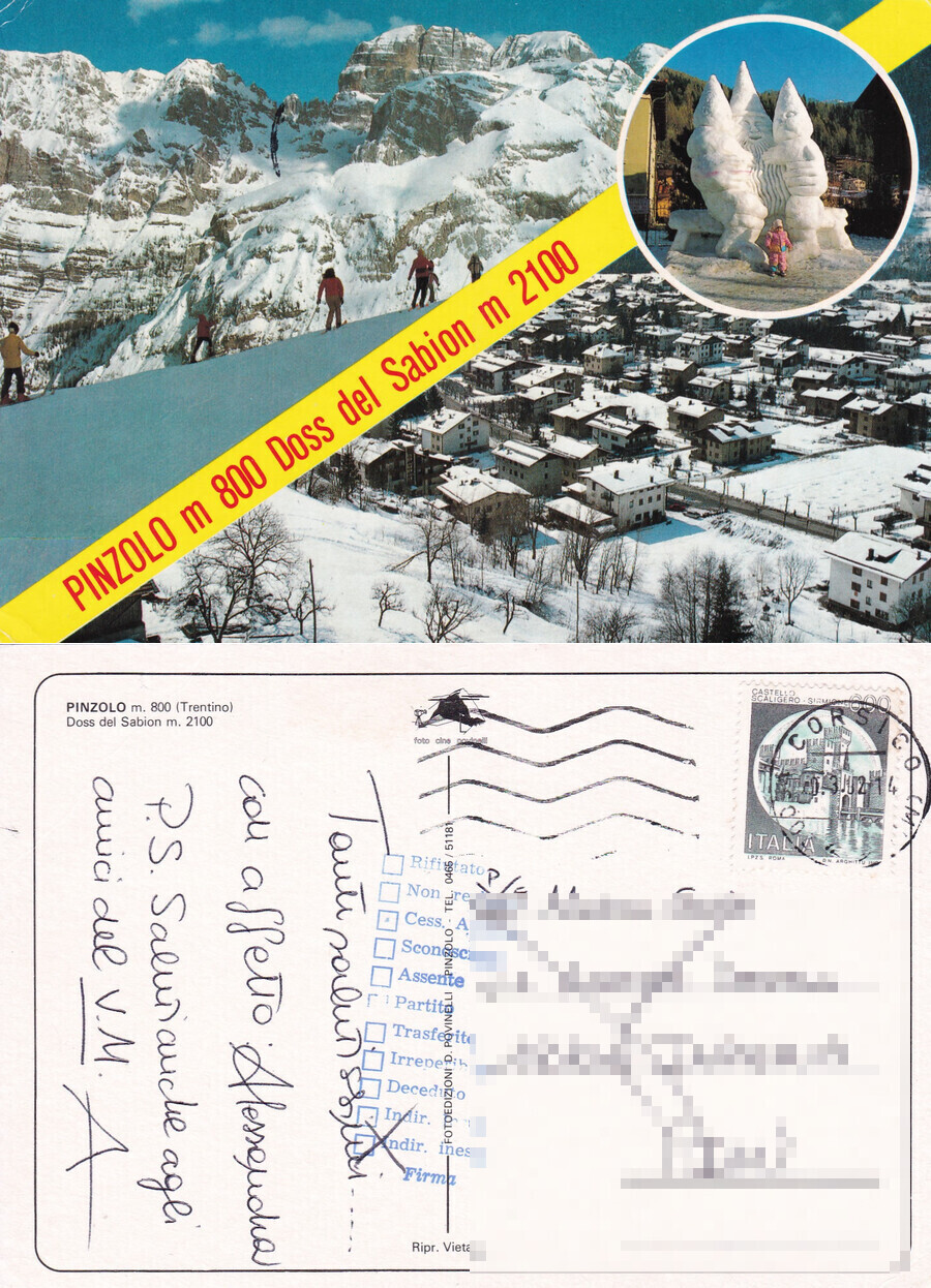 Pinzolo, m 800. Doss del Sabion - Viaggiata