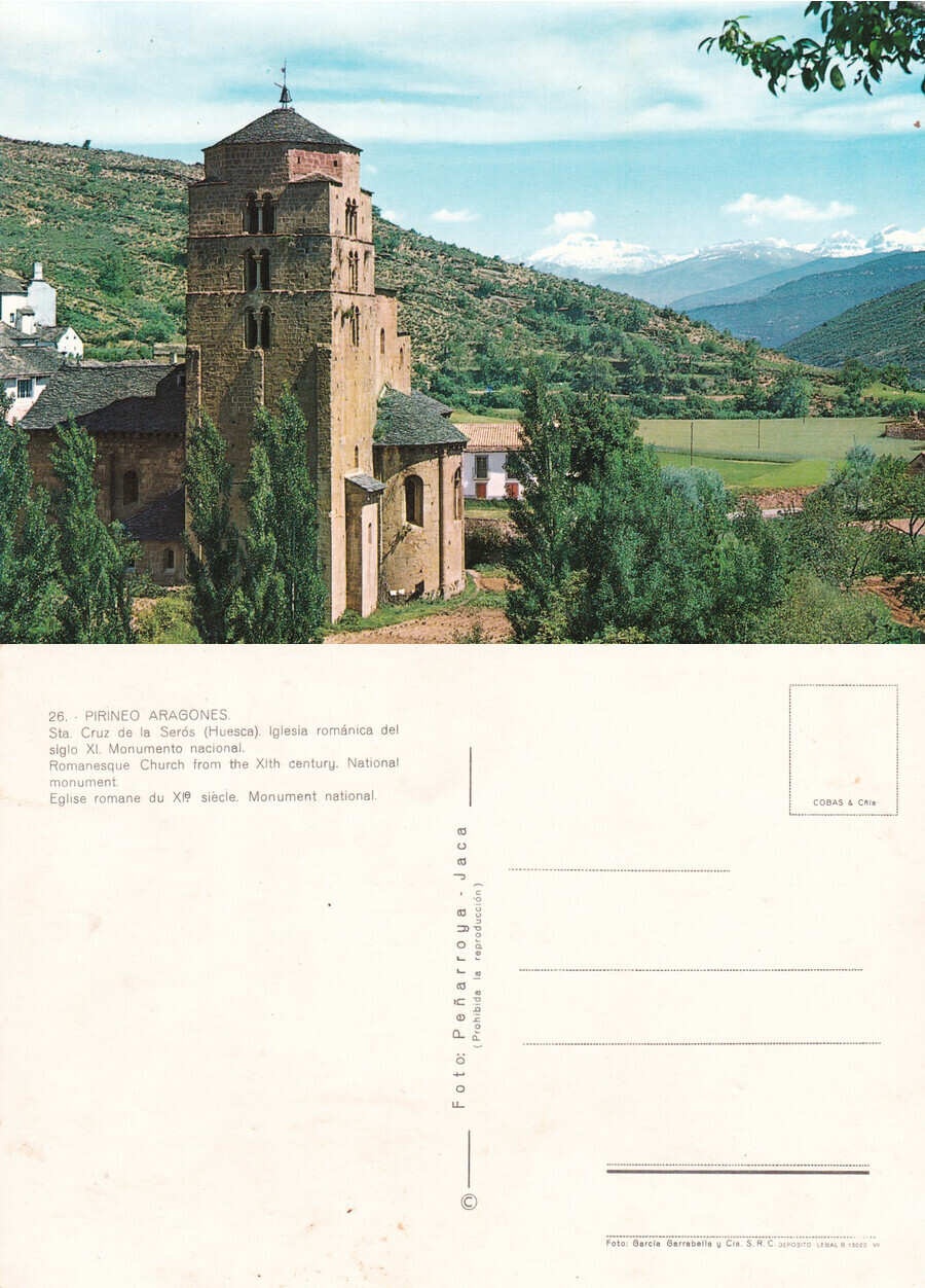 Pirineo Aragones. Santa Cruz de la Seròs - Non viaggiata