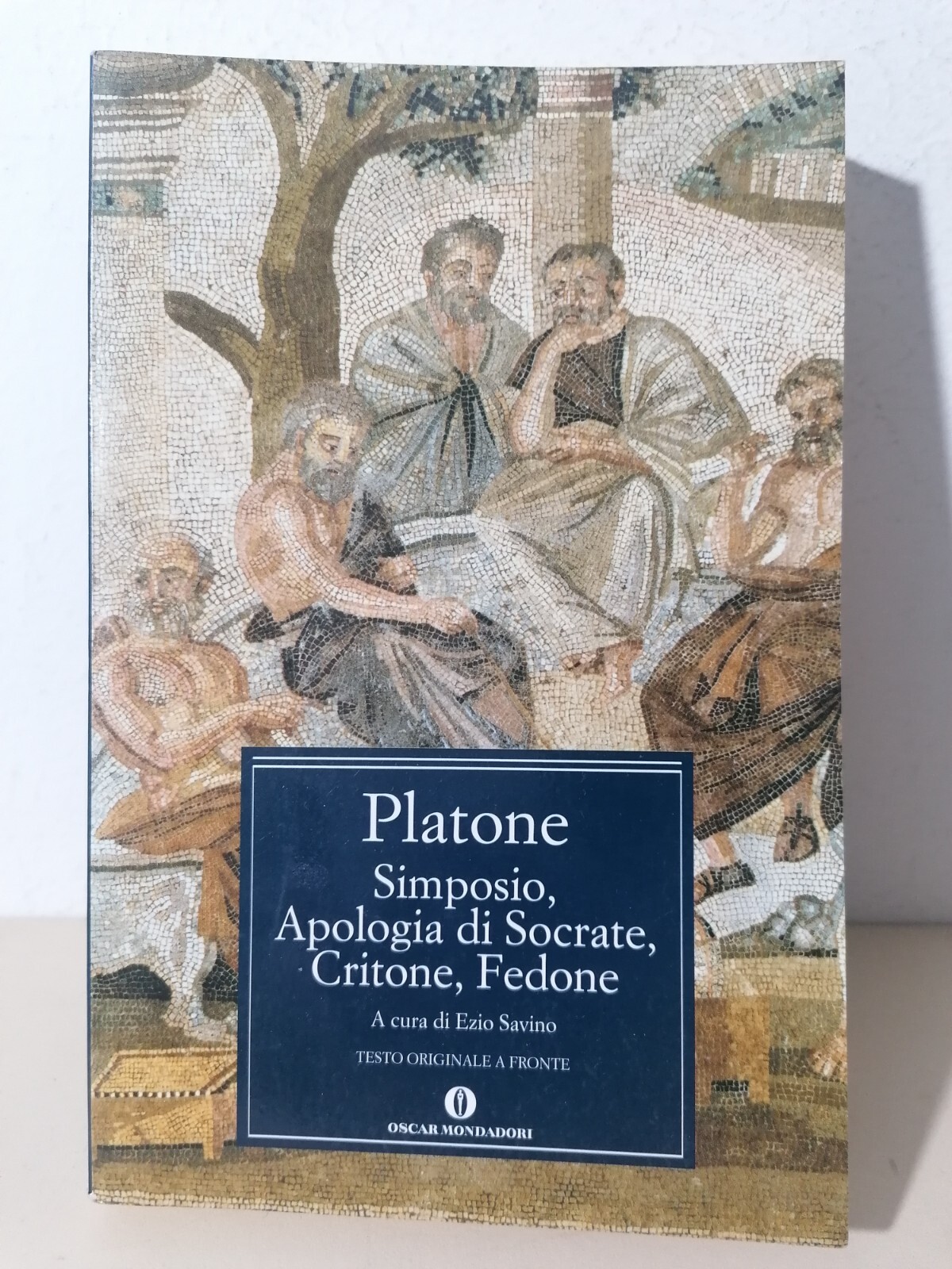 Platone Simposio Apologia di Socrate Critone Fedone Oscar Mondadori Libro …