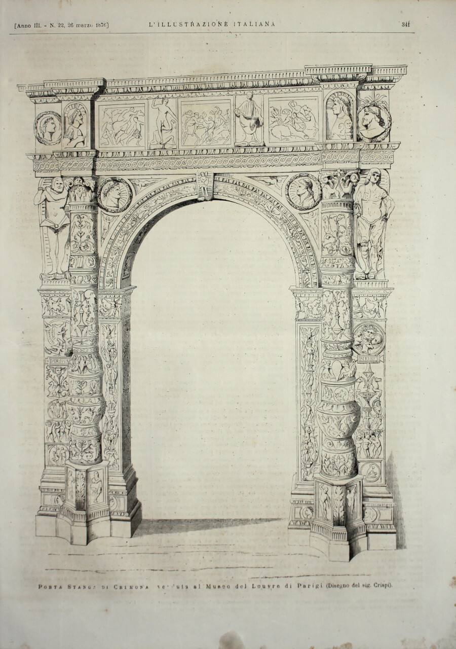 Porta Stanga di Cremona, venduta al Museo del Louvre di …