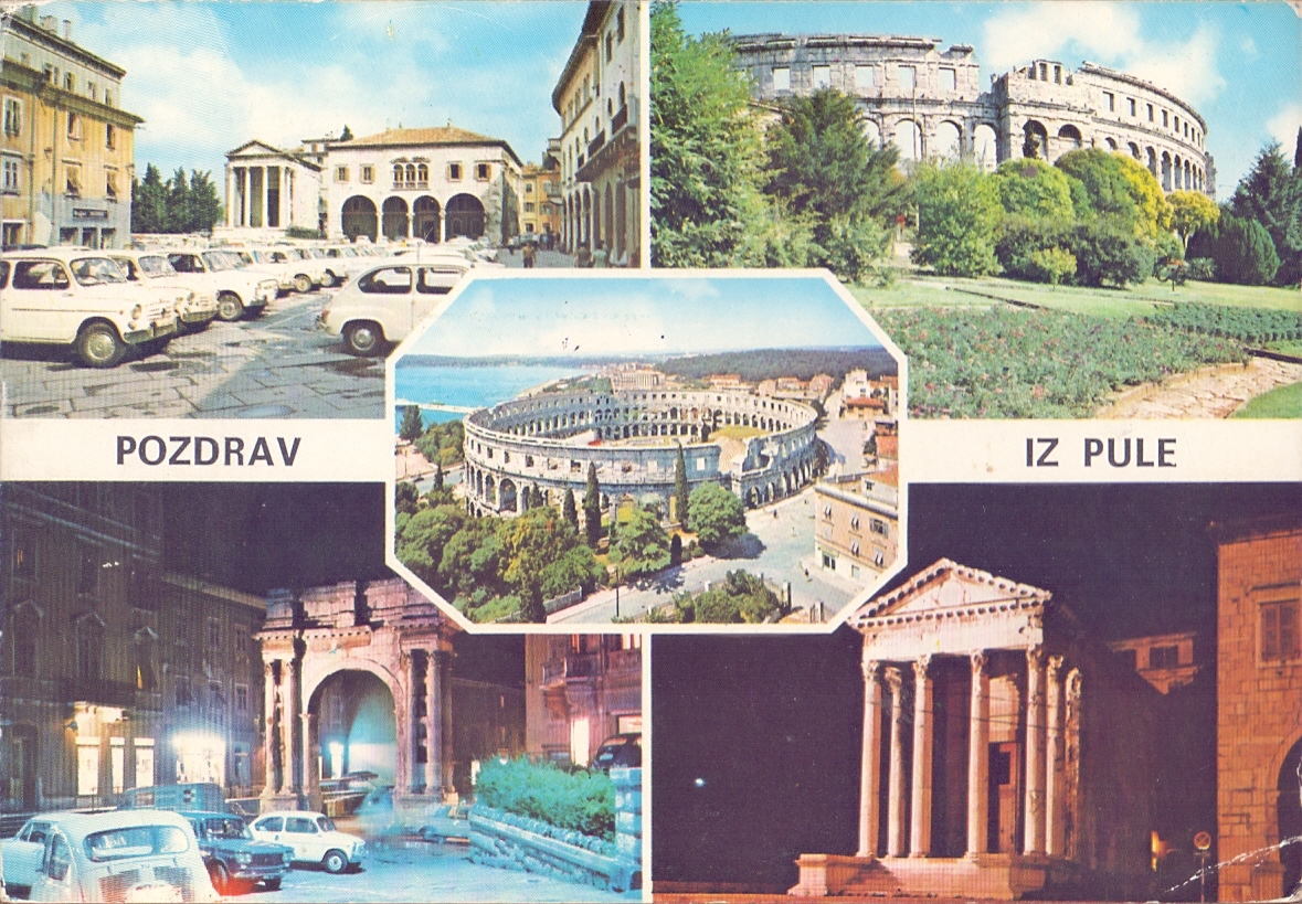 Pozdrav iz Pule (Croazia). Viaggiata