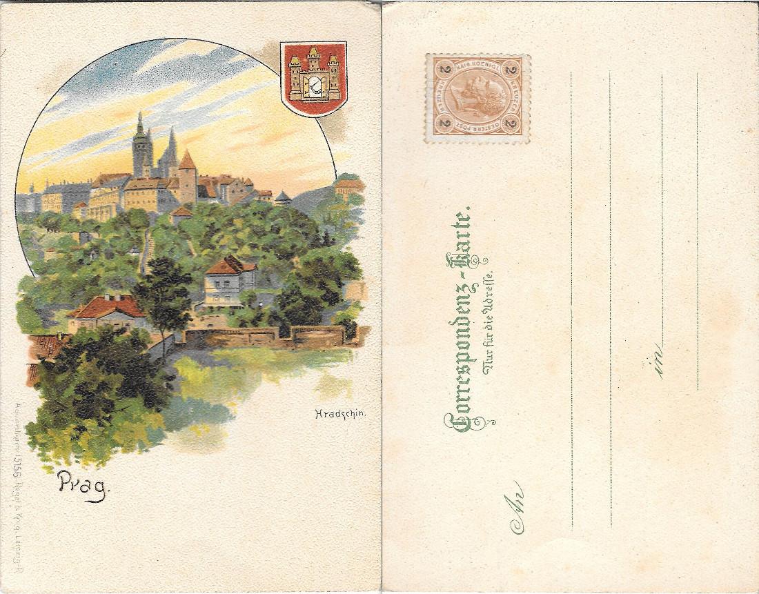 Prag, Hradschin . Non viaggiata