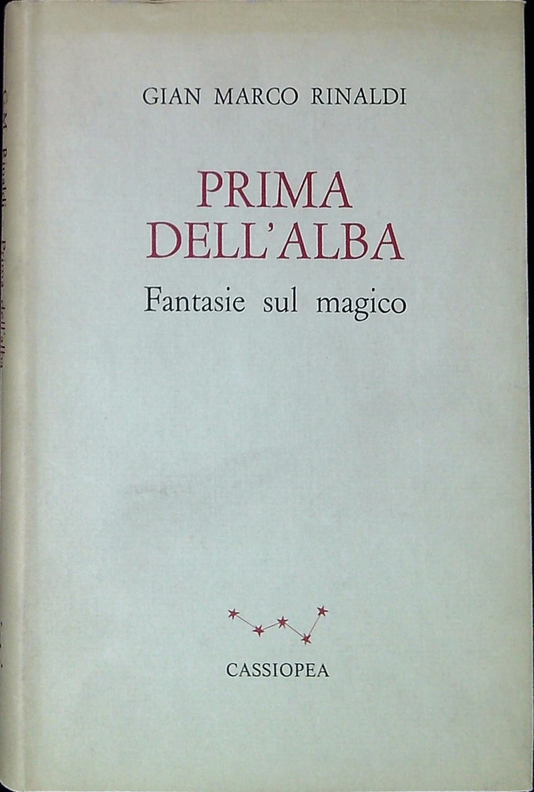 Prima dell'alba. Fantasie sul magico