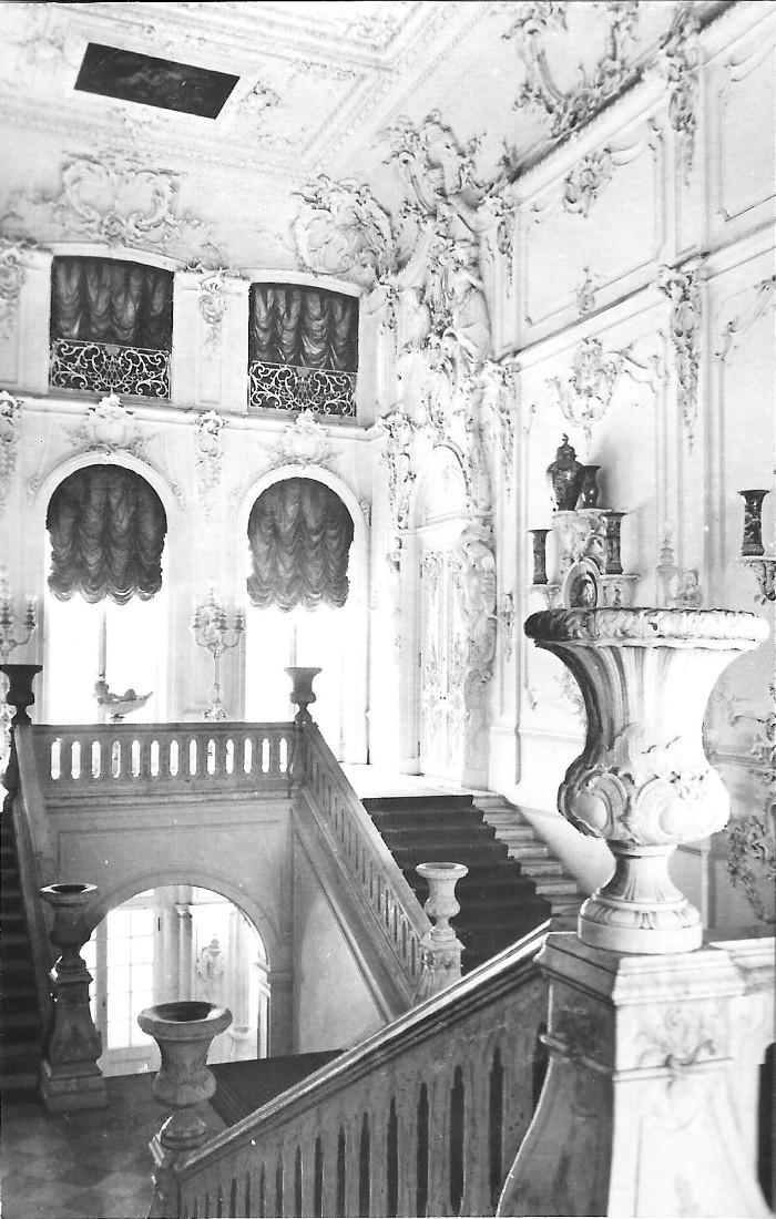 Puskin (San Pietroburgo). Palazzo di Caterina. Scala principale. Non viaggiata