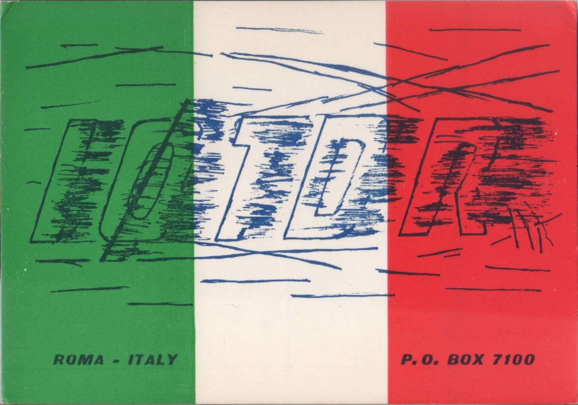 Radio Card. Roma 1981. IØTDR