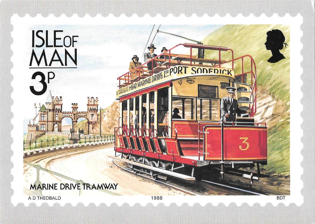Raiways and Tramways of the isle of Man.Marine Drive Tramway. …