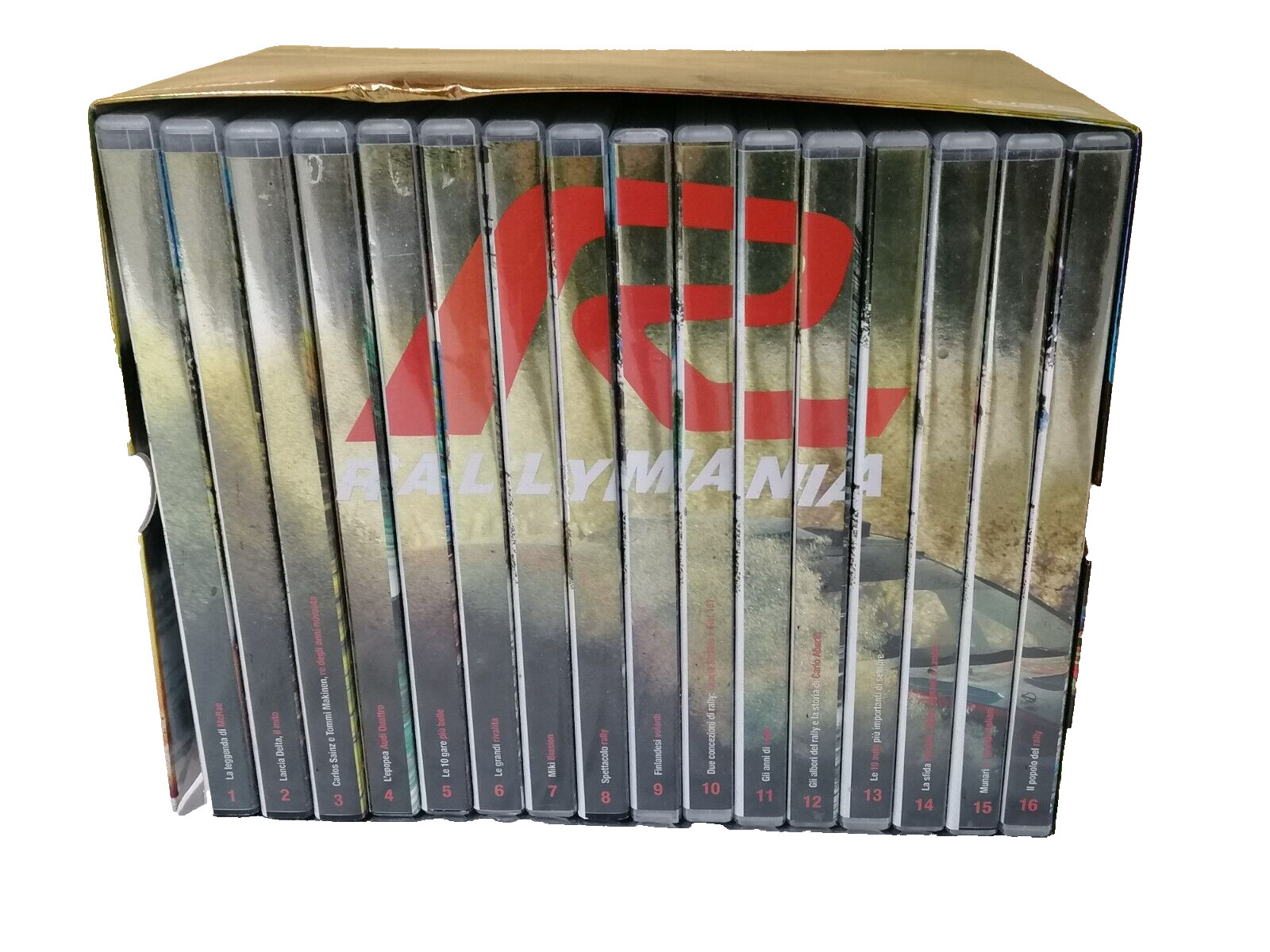 Rallymania Cofanetto 16 DVD sul Rally 2007 Colin McRae Lancia …