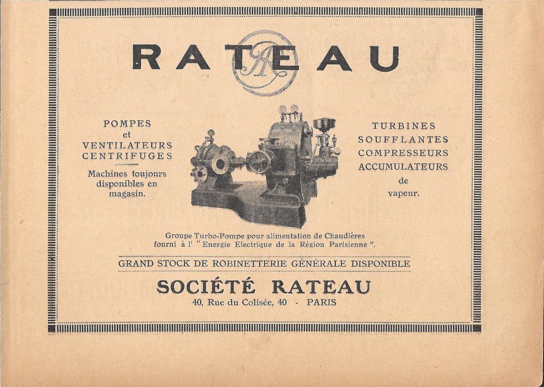 Rateau pompes / Lumiere et Jougla, plques, pellicules, papiers - …