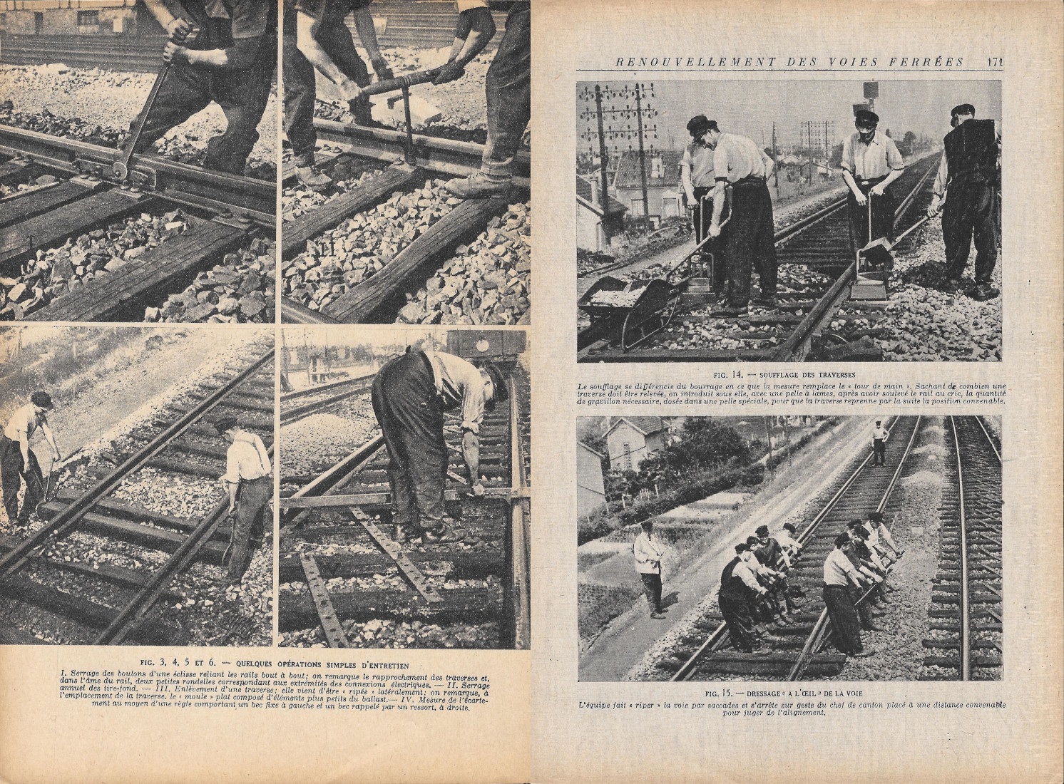 Renouvellement des vois ferrees - Immagine 1946