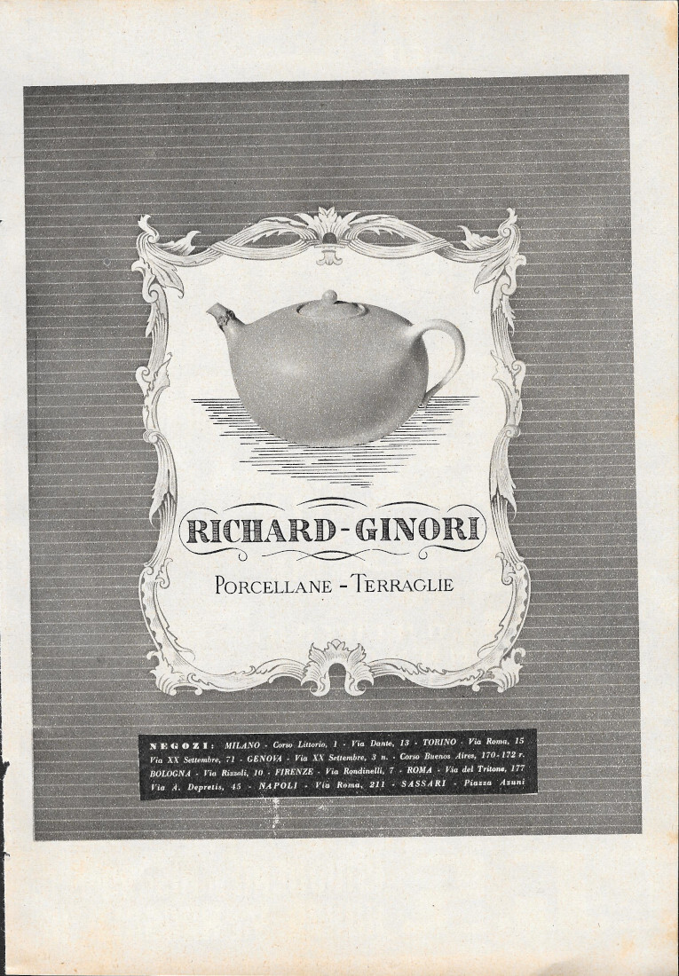 Richard Ginori / CGS Istrumenti di Misura - Advertising 1941