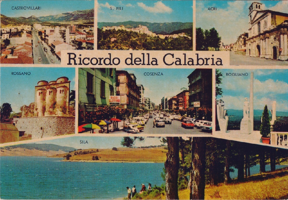 Ricordo della Calabria. Non viaggiata