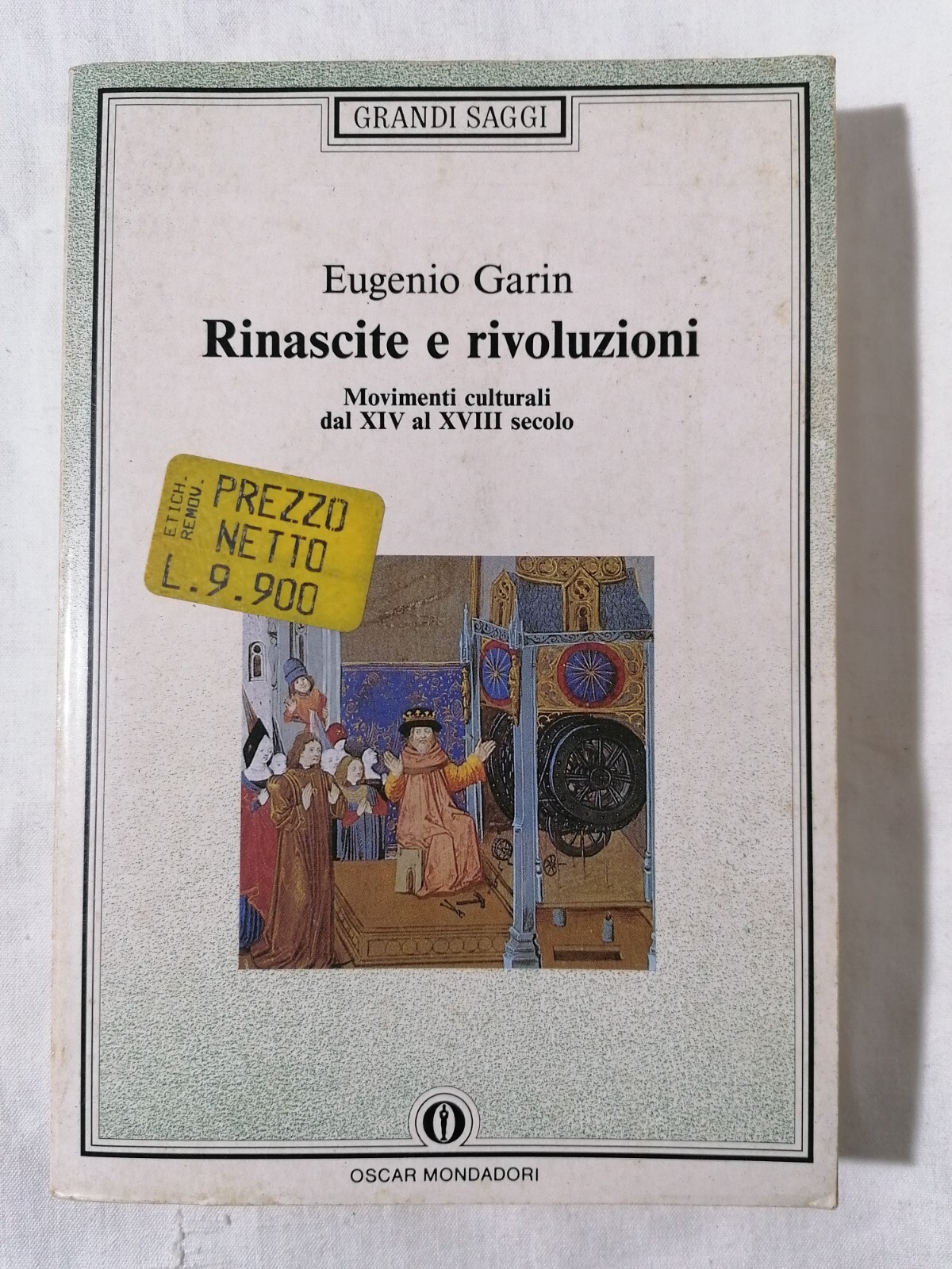 Rinascite e Rivoluzioni Libro Eugenio Garin Movimenti culturali 1^ edizione …